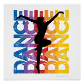 Danse et Lettres (Dance) Perfect Poster (Voorkant)