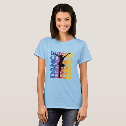 Danse et Lettres (Dance) T-shirt (Voorkant volledig)