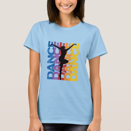 Danse et Lettres (Dance) T-shirt (Voorkant)