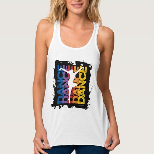 Danse et Lettres (Dance) Tanktop (Voorkant)
