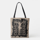 Danse et Lettres (Dance) Tote Bag (Achterkant)