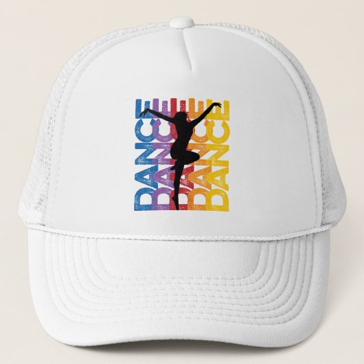 Danse et Lettres (Dance) Trucker Pet (Voorkant)