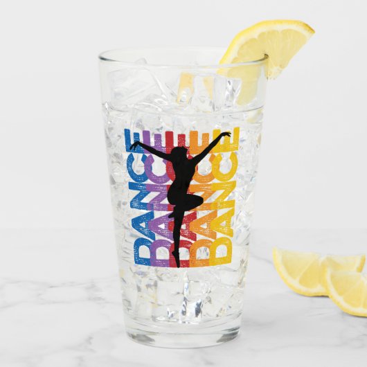 Danse et Lettres Glas (Achterkant ijs)