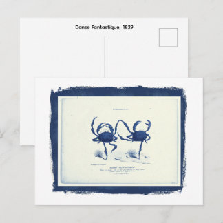 Danse Fantastique, 1829 in Black Frame (remix Briefkaart