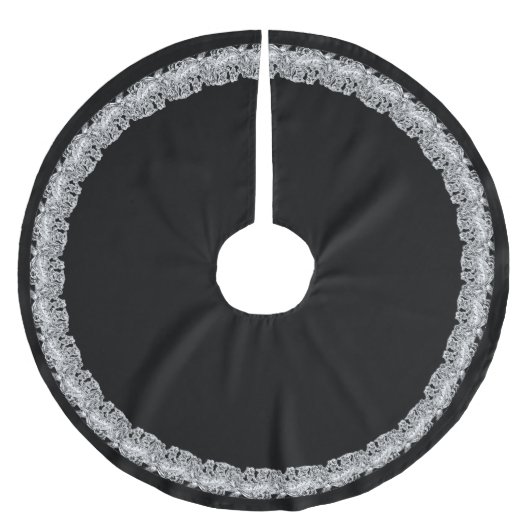 Danse Macabre Black Kerstboom Rok (Voorkant)