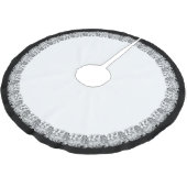 Danse Macabre Border Kerstboom Rok (Gekanteld)