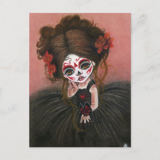 Danse Macabre Briefkaart (Voorkant)