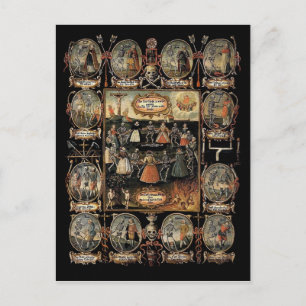 Danse Macabre Briefkaart