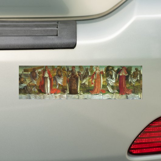 Danse Macabre Bumpersticker (Op auto)
