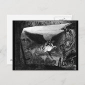 Danse macabre door het briefkaart Marcel Roux (Voorkant / Achterkant)