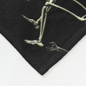Danse Macabre Fleece Deken (Hoek)