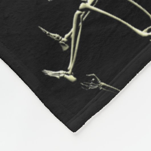 Danse Macabre Fleece Deken (Hoek)