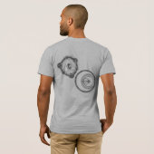 Danse Macabre - Skull Priest T-shirt (Achterkant volledig)