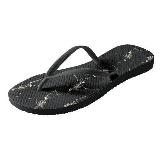 Danse Macabre Teenslippers (Schuin)