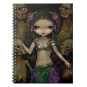 "Danse Macabre :  Tribal Fusion"-laptop Notitieboek (Voorkant)