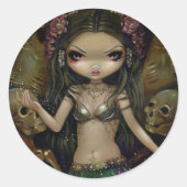 "Danse Macabre: Tribal Fusion" Sticker (Voorkant)
