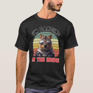 Dansen aan de binnenkant - Quokka stijl T-shirt