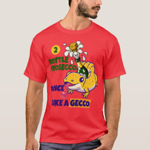 Dansen als een gekko t-shirt