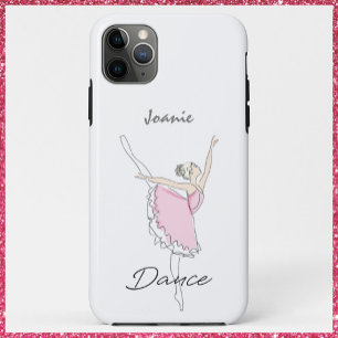 Dansen Ballerina in Roze Case-Mate iPhone Case