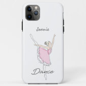 Dansen Ballerina in Roze Tutu Case-Mate iPhone Case (Achterkant)