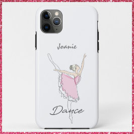 Dansen Ballerina in Roze Tutu Case-Mate iPhone Case