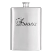 Dansen belooft me dat er altijd nog één zal zijn flacon (Voorkant)