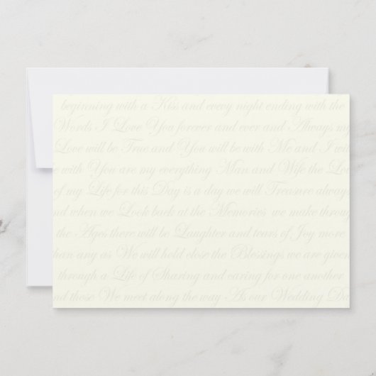 Dansen Blooms Autumn Tree Dank u platte Kaart (Achterkant)