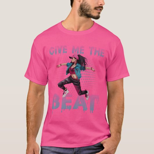 Dansen Breakdance Streetdane Rap cadeau T-shirt (Voorkant)
