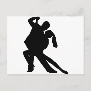 dansen briefkaart
