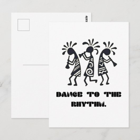 dANSEN Briefkaart (Voorkant / Achterkant)