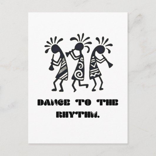 dANSEN Briefkaart (Voorkant)