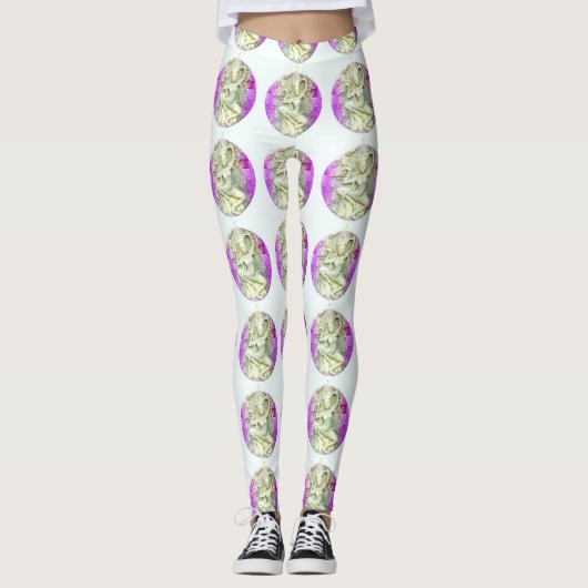 dansen dakini yoga leggings (Voorkant)