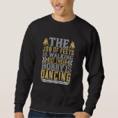 Dansen - dansen is de hobby van de rente trui (Voorkant)