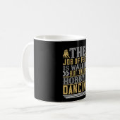 Dansen -  Dansen Is Het Hobby Van Voeten Koffiemok (Voorkant links)