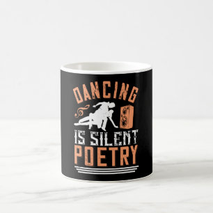 Dansen - Dansen is stilstaand poeder Koffiemok