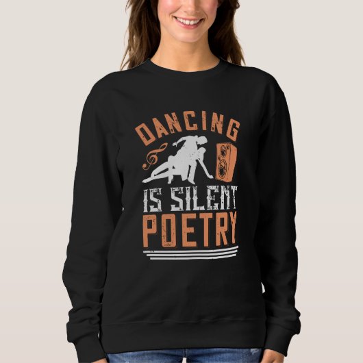 Dansen - Dansen is stilstaand poeder Trui (Voorkant)