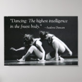 Dansen: De hoogste intelligentie Poster (Voorkant)