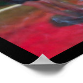Dansen door de Shisha Rook Poster (Hoek)