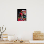Dansen door de Shisha Rook Poster (Keuken)