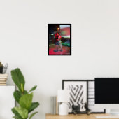 Dansen door de Shisha Rook Poster (Thuiskantoor)