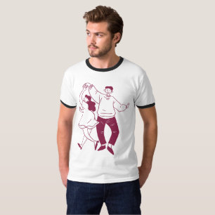 "Dansen door het leven" T-shirt