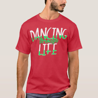 Dansen door het leven verdorven musical t-shirt