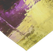 Dansen door Violet Expressieve Moderne Abstracte Korte Tafelloper (Hoek)