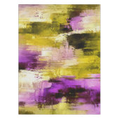 Dansen door Violet Expressieve Moderne Abstracte Tafelkleed (Voorkant)