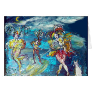 DANSEN EN MUZIEK IN DE NACHT,Venetiaans Maskerade