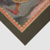 dansen Halloween heks, pompoenen, duivel Tissuepapier (Detail)