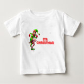 Dansen Happy Elf met zijn kerstontwerp (Voorkant)