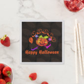 Dansen Happy Pumpkin Halloween Traktaties Servet (Insitu)