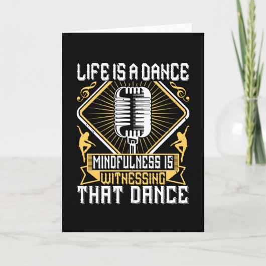 Dansen - Het Leven Is Een Dans Kaart (Voorkant)