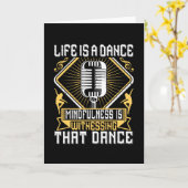 Dansen - Het Leven Is Een Dans Kaart (Gele Bloem)